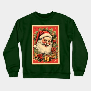 Vintage Retro Santa Claus Crewneck Sweatshirt